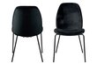 2 tooli komplekt Carmen, must hind ja info | Söögitoolid, baaritoolid | kaup24.ee