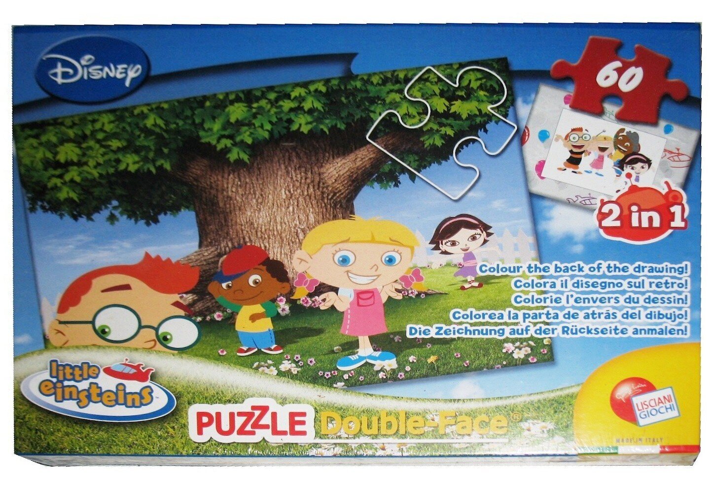 PUZZLE 2in1 60TK LITTLE EINSTEINS 10102 hind ja info | Pusled | kaup24.ee