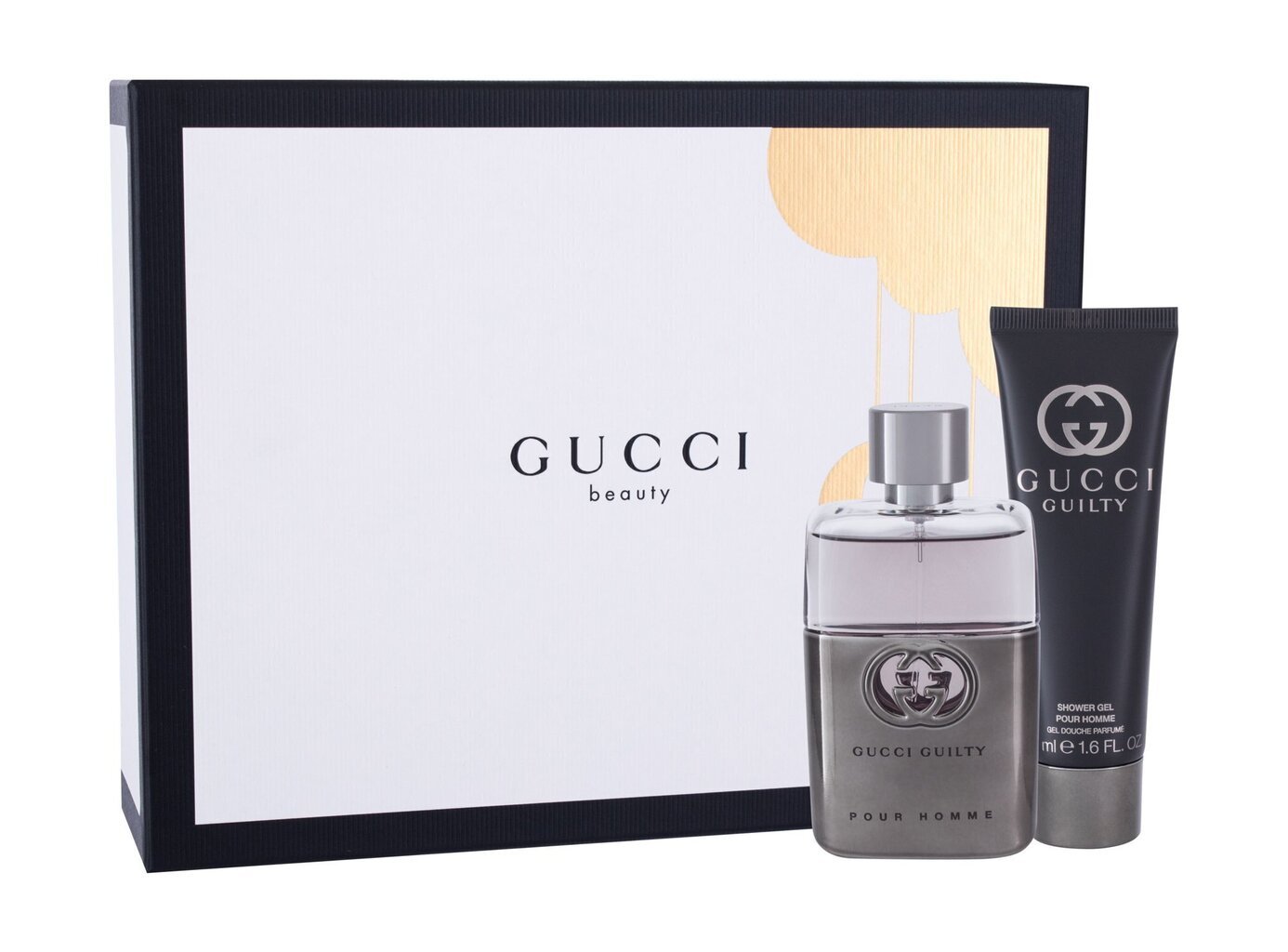 Komplekt meestele Gucci Gucci Guilty Pour Homme: EDT meestele 50 ml + dušigeel 50 ml hind ja info | Meeste parfüümid | kaup24.ee