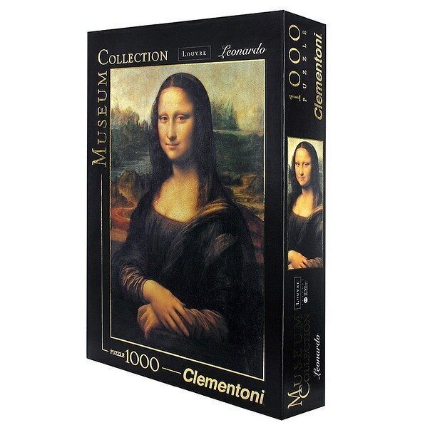 Pusle Clementoni Multi-Colour Leonardo Da Vinci Mona Lisa, 1000-osaline hind ja info | Pusled | kaup24.ee