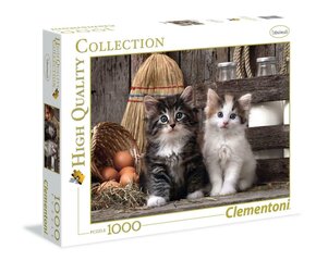 Пазл Clementoni High Quality Lovely Kittens 1000 деталей. цена и информация | Пазлы | kaup24.ee