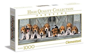 Pusle Clementoni Panorama High Quality Beagles, 1000- osaline hind ja info | Pusled | kaup24.ee