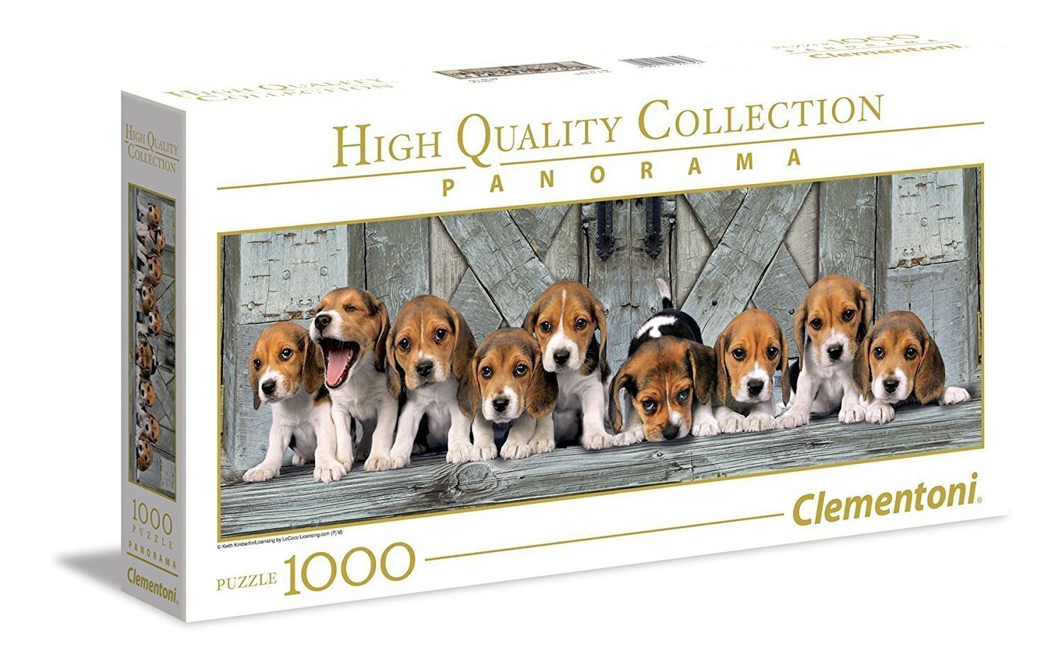 Pusle Clementoni Panorama High Quality Beagles, 1000- osaline цена и информация | Pusled | kaup24.ee