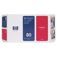 Tindikassett Hp no.80 Ink Cart. Magenta (350ml) hind ja info | Tindiprinteri kassetid | kaup24.ee