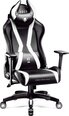 Игровое кресло Diablo X-Horn XL, черное/белое