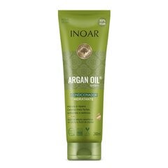 Интенсивный увлажняющий кондиционер для волос с аргановым маслом Inoar Argan Oil, 240 мл цена и информация | Бальзамы, кондиционеры | kaup24.ee