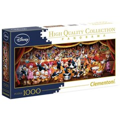 Pusle Clementoni Panorama High Quality Disney Orchestra 1000 osa цена и информация | Пазлы | kaup24.ee