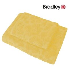 Bradley Полотенце фроте, 70 х 140 см, с узором, желтое цена и информация | Полотенца | kaup24.ee