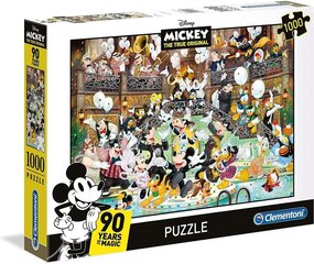 Pusle Clementoni Disney Mickey 90 Years of Magic 1000 osa цена и информация | Пазлы | kaup24.ee