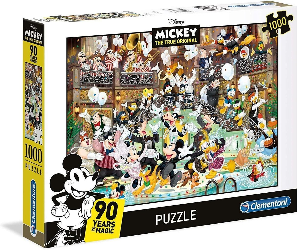 Pusle Clementoni Disney Mickey 90 Years of Magic 1000 osa цена и информация | Pusled | kaup24.ee