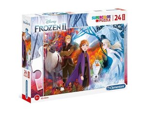 Головоломка Clementoni Maxi Frozen2 24 д. цена и информация | Пазлы | kaup24.ee