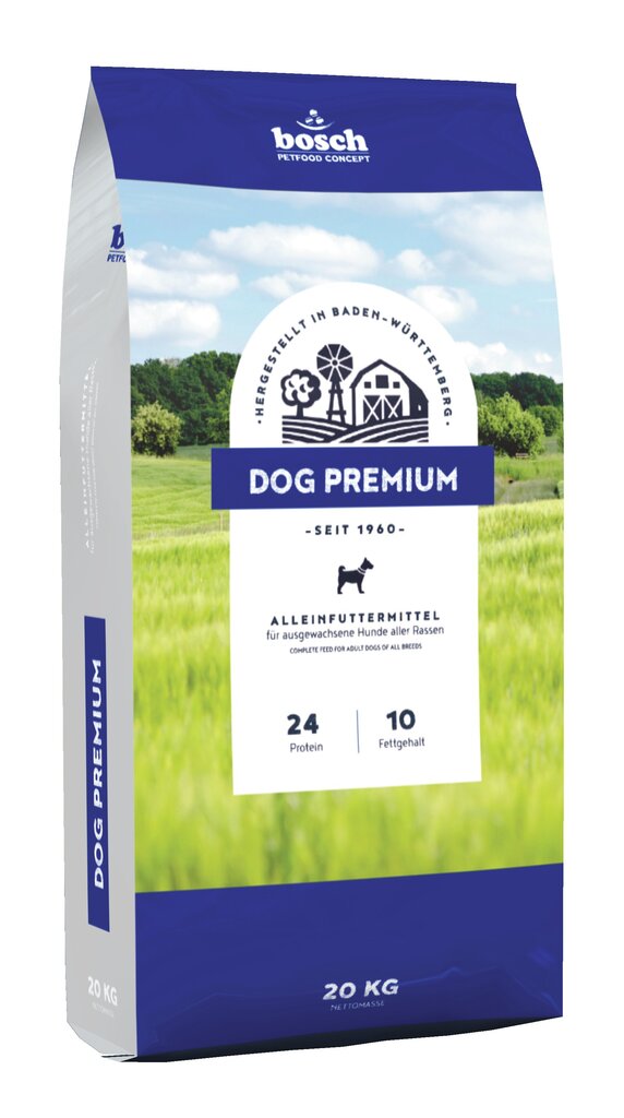 Bosch Petfood Dog-Premium 20 kg цена и информация | Kuivtoit koertele | kaup24.ee