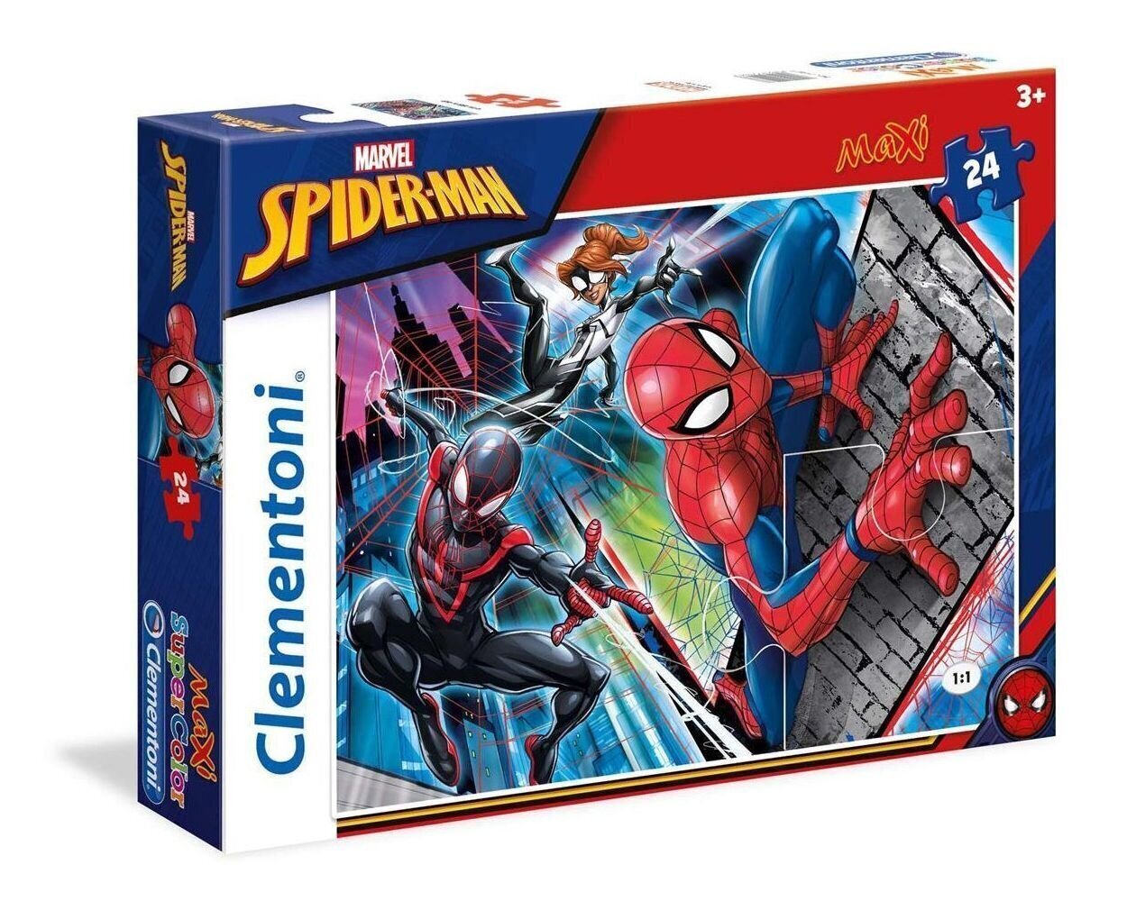 Pusle Clementoni Maxi Spider-Man 24 tk. цена и информация | Pusled | kaup24.ee