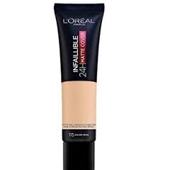 Основа для макияжа L’Oreal Paris Infallible Matte Cover 115 Golden Beige, 30 мл цена и информация | Пудры, базы под макияж | kaup24.ee