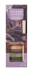 Kodulõhn pulkadega Yankee Candle Dried Lavender & Oak, 120 ml hind ja info | Kodulõhnastajad | kaup24.ee