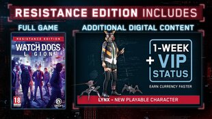 Xbox One / Series X/S mäng Watch Dogs: Legion Resistance Edition hind ja info | Arvutimängud, konsoolimängud | kaup24.ee