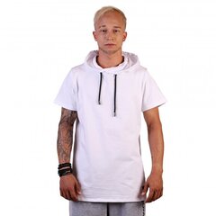 Lühikeste varrukatega dressipluus Chuwak Short Sleeve Hoodie Pure White Unisex hind ja info | Meeste T-särgid | kaup24.ee