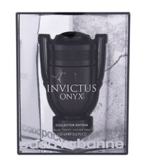 Туалетная вода Paco Rabanne Invictus Onyx Collector Edition EDT для мужчин 100 мл цена и информация | Мужские духи | kaup24.ee