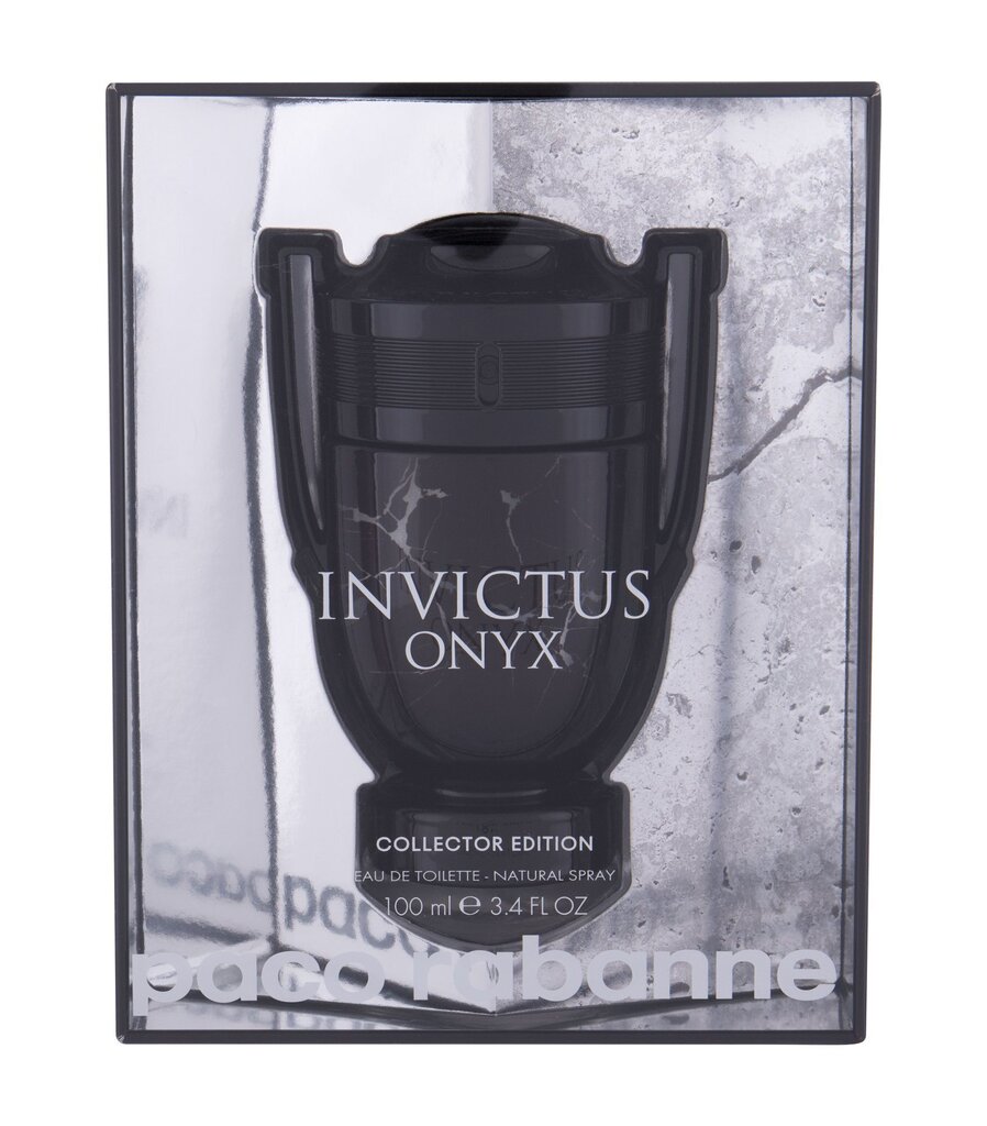 Parfüümvesi Paco Rabanne Invictus Onyx Collector Edition EDT meestele 100 ml hind ja info | Meeste parfüümid | kaup24.ee