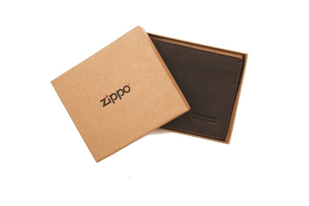 Rahakott nahast Bi-Fold Zippo hind ja info | Meeste rahakotid | kaup24.ee