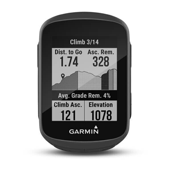 Jalgrattakompuuter GPS-navigatsiooniga Garmin Edge 130 Plus Bundle, must hind ja info | Rattakompuutrid, spidomeetrid | kaup24.ee