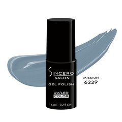 Geelküünelakk Sincero Salon, 6 ml, MISSION, 6229 цена и информация | Лаки для ногтей, укрепители для ногтей | kaup24.ee