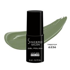 Geelküünelakk Sincero Salon, 6 ml, TREETOP, 6236 цена и информация | Лаки для ногтей, укрепители для ногтей | kaup24.ee