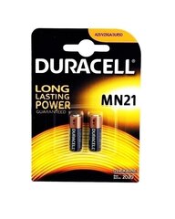 Батарейки щелочные Duracell MN 21 (2) цена и информация | Duracell Мобильные телефоны, Фото и Видео | kaup24.ee