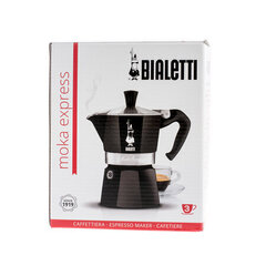 Bialetti Moka Express кофеварка 200 мл, 3 чашки цена и информация | Чайники, кофейники | kaup24.ee