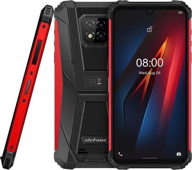 Ulefone Armor 8, 64 GB, Dual SIM, Red hind ja info | Telefonid | kaup24.ee