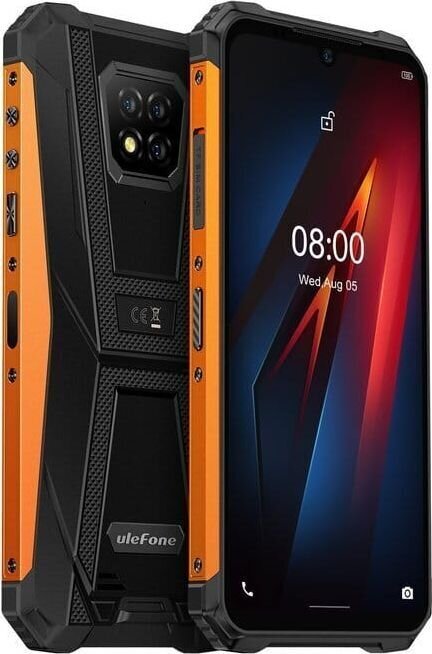 Ulefone Armor 8, 64 GB, Dual SIM, Orange цена и информация | Telefonid | kaup24.ee