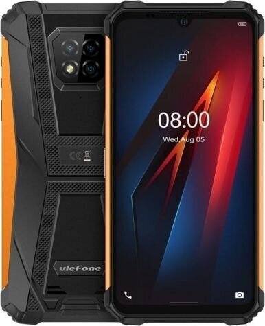 Ulefone Armor 8, 64 GB, Dual SIM, Orange hind ja info | Telefonid | kaup24.ee