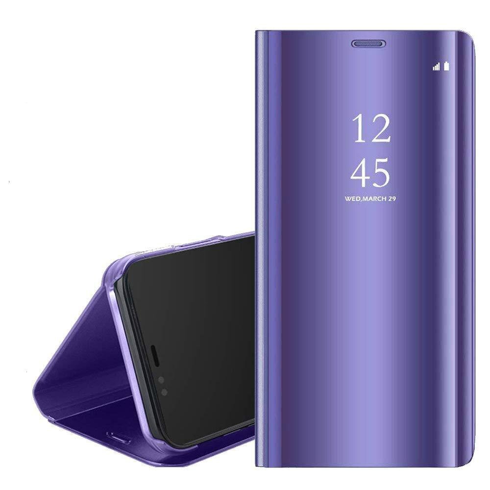 Mocco Clear View Cover Case For Xiaomi Redmi 8A Purple hind ja info | Telefoni kaaned, ümbrised | kaup24.ee