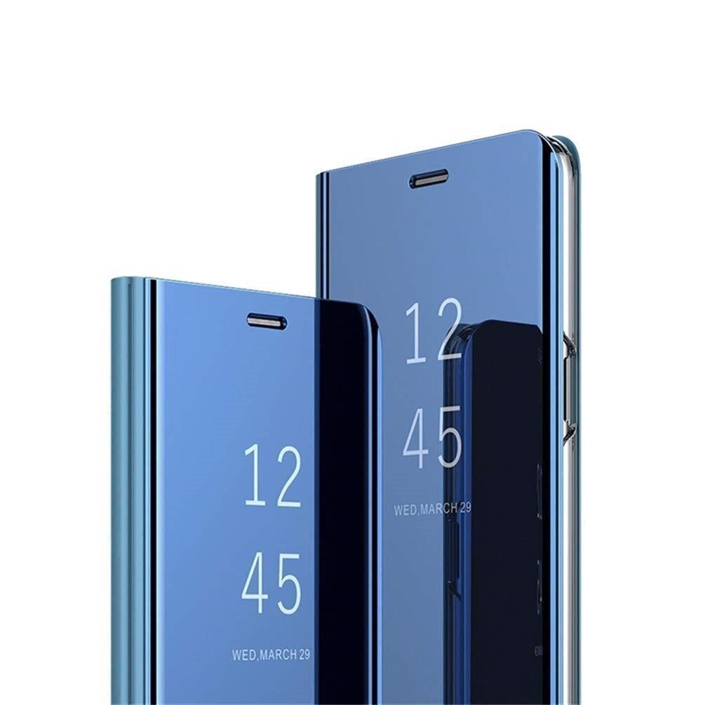 Mocco Clear View Cover Case For Xiaomi Redmi 8 Blue hind ja info | Telefoni kaaned, ümbrised | kaup24.ee