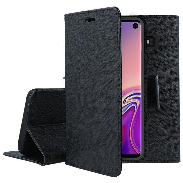 Mocco Fancy Book Case For Samsung N770 Galaxy Note 10 Lite Black hind ja info | Telefoni kaaned, ümbrised | kaup24.ee