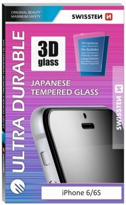 Swissten Ultra Durable 3D Japanese Tempered Glass Premium 9H Screen Protector Apple iPhone XS Max Transparent hind ja info | Ekraani kaitsekiled | kaup24.ee