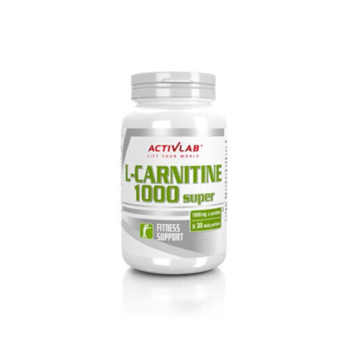 Toidulisand ActivLab L-Carnitine 1000 30 kaps. цена и информация | L-karnitiin | kaup24.ee