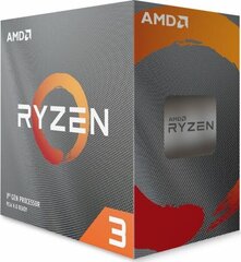 AMD Ryzen 3 3100 (100-100000284BOX) цена и информация | Процессоры (CPU) | kaup24.ee