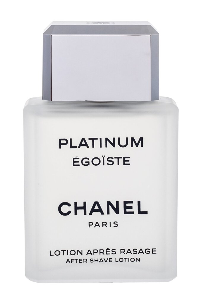 Raseerimisjärgne losjoon Chanel Platinum Egoiste 100 ml hind ja info | Lõhnastatud kosmeetika meestele | kaup24.ee