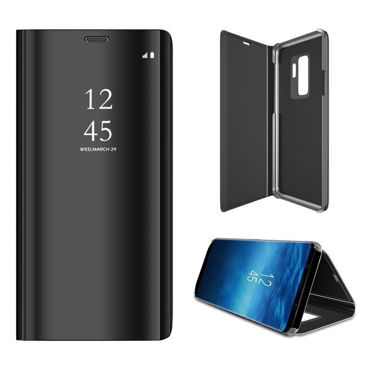 Mocco Clear View Cover Case For Xiaomi Xiaomi Redmi 8 Black hind ja info | Telefoni kaaned, ümbrised | kaup24.ee