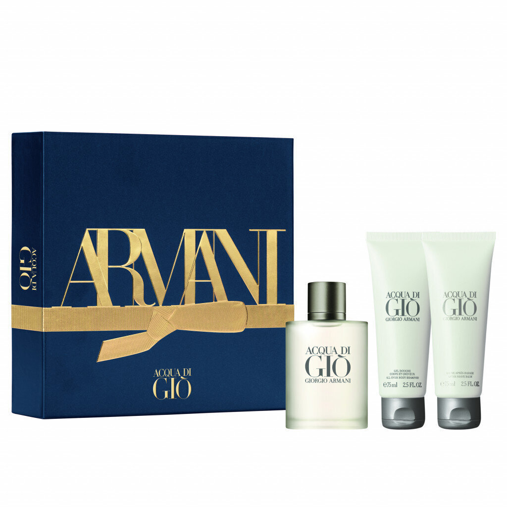 Komplekt Armani Acqua Di Gio Pour Homme meestele hind ja info | Meeste parfüümid | kaup24.ee