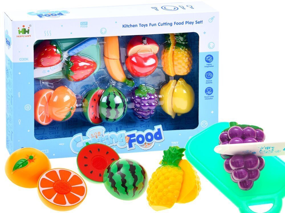Mängu puuviljad lõikamiseks Cutting Food hind ja info | Tüdrukute mänguasjad | kaup24.ee