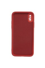 Чехол TPU/Microfiber для iPhone X/XS, красный цена и информация | Чехлы для телефонов | kaup24.ee