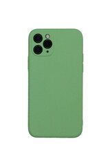 Чехол TPU/Microfiber для iPhone 11 PRO, темно-зеленый цена и информация | Чехлы для телефонов | kaup24.ee