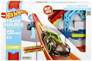 Hot Wheels Track Builder rajaehituskomplekt цена и информация | Развивающий мелкую моторику - кинетический песок KeyCraft NV215 (80 г) детям от 3+ лет, бежевый | kaup24.ee