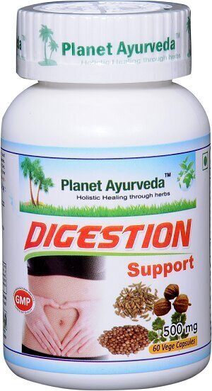 Toidulisand Digestion Support, Planet Ayurveda™, 60 kapslit hind ja info | Vitamiinid, toidulisandid, immuunsuse preparaadid | kaup24.ee