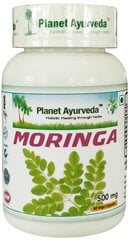 Пищевая добавка Planet Ayurveda „Moringa“ , 60 капсул цена и информация | Витамины, пищевые добавки, препараты для хорошего самочувствия | kaup24.ee
