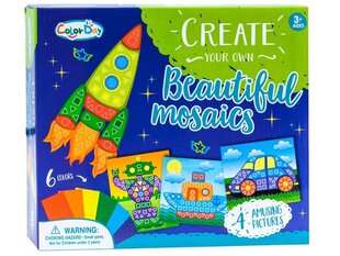 Mosaiigi loomekomplekt Color Day, 10 tk цена и информация | Развивающие игрушки | kaup24.ee