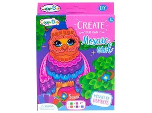 Värvikas mosaiik-Öökull Color Day цена и информация | Развивающие игрушки | kaup24.ee