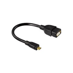Adapter micro USB 2.0 -- USB 2.0, Hama, 00078426 hind ja info | Mobiiltelefonide kaablid | kaup24.ee